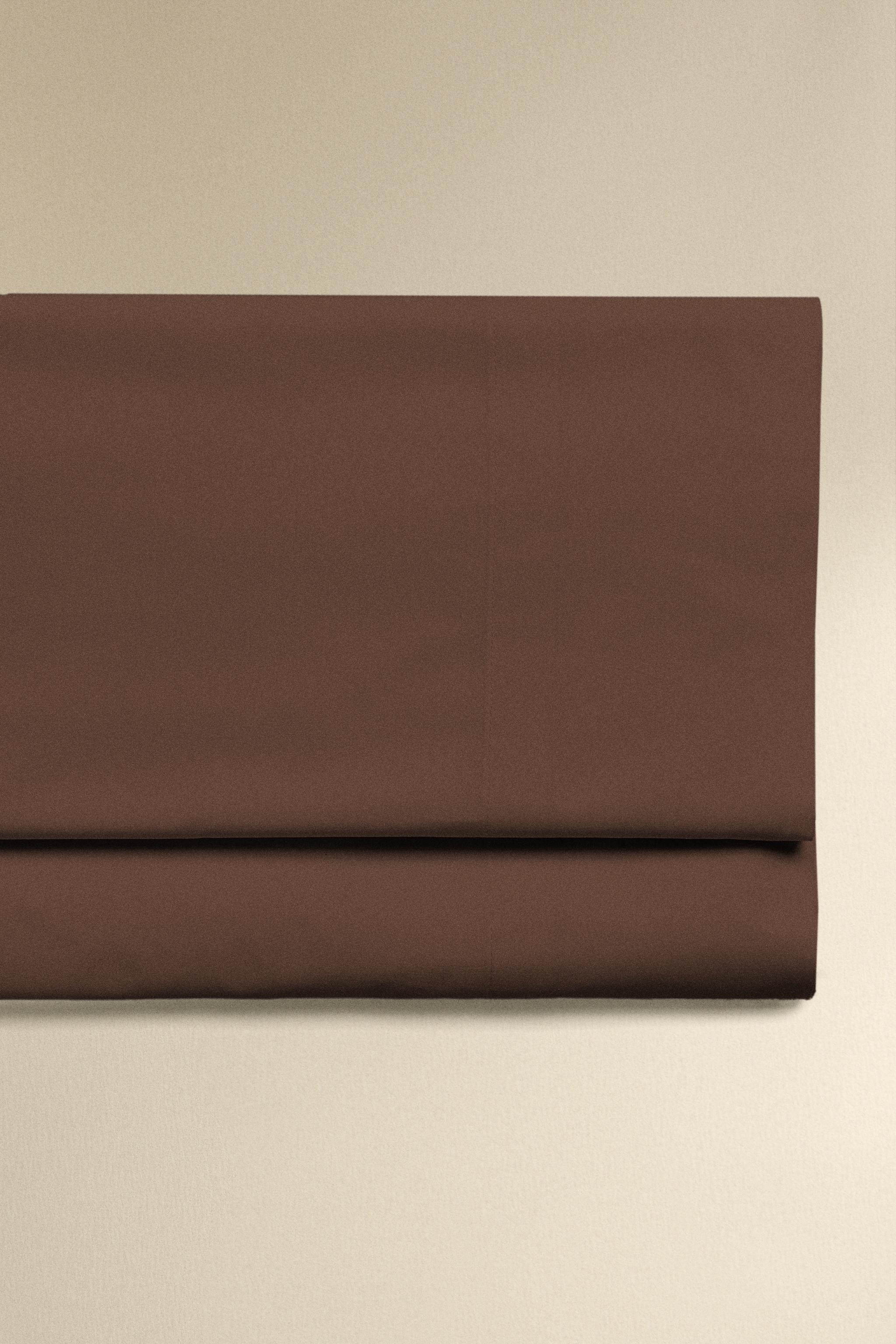 PERCALE COTTON FLAT SHEET (200 THREAD COUNT)